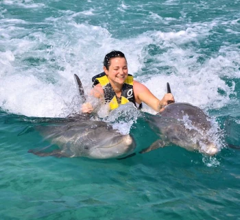 NADO INTERACTIVO CON DELFINES